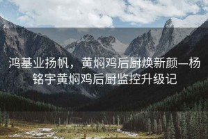 鴻基業(yè)揚帆，黃燜雞后廚煥新顏—楊銘宇黃燜雞后廚監控升級記