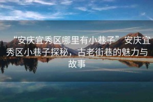 “安慶宜秀區哪里有小巷子”安慶宜秀區小巷子探秘，古老街巷的魅力與故事