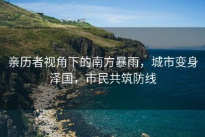 親歷者視角下的南方暴雨，城市變身澤國，市民共筑防線(xiàn)