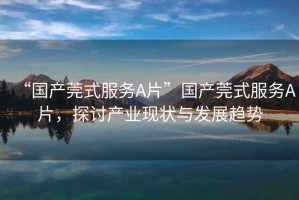 “國產(chǎn)莞式服務(wù)A片”國產(chǎn)莞式服務(wù)A片，探討產(chǎn)業(yè)現狀與發(fā)展趨勢