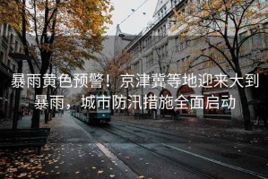 暴雨黃色預警！京津冀等地迎來(lái)大到暴雨，城市防汛措施全面啟動(dòng)