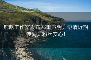 鹿晗工作室發(fā)布鄭重聲明，澄清近期傳聞，粉絲安心！
