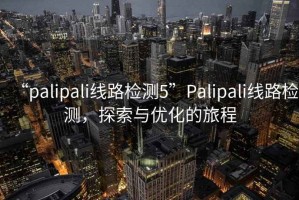 “palipali線(xiàn)路檢測5”P(pán)alipali線(xiàn)路檢測，探索與優(yōu)化的旅程