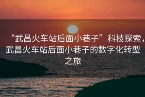 “武昌火車(chē)站后面小巷子”科技探索，武昌火車(chē)站后面小巷子的數字化轉型之旅