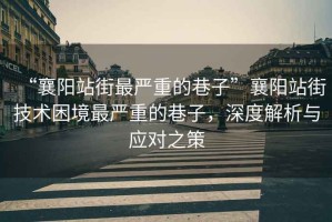 “襄陽(yáng)站街最嚴重的巷子”襄陽(yáng)站街技術(shù)困境最嚴重的巷子，深度解析與應對之策