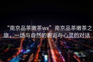 “南京品茶嫩茶wx”南京品茶嫩茶之旅，一場(chǎng)與自然的邂逅與心靈的對話(huà)