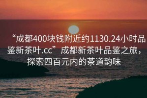 “成都400塊錢(qián)附近約1130.24小時(shí)品鑒新茶葉.cc”成都新茶葉品鑒之旅，探索四百元內的茶道韻味