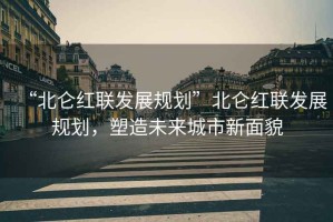 “北侖紅聯(lián)發(fā)展規劃”北侖紅聯(lián)發(fā)展規劃，塑造未來(lái)城市新面貌