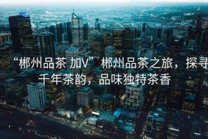 “郴州品茶 加V”郴州品茶之旅，探尋千年茶韻，品味獨特茶香