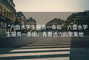 “六盤(pán)水學(xué)生服務(wù)一條街”六盤(pán)水學(xué)生服務(wù)一條街，青春活力的聚集地
