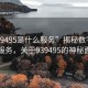 “939495是什么服務(wù)”揭秘數字背后的服務(wù)，關(guān)于939495的神秘面紗