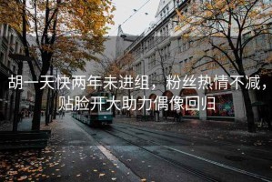 胡一天快兩年未進(jìn)組，粉絲熱情不減，貼臉開(kāi)大助力偶像回歸