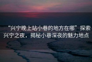 “興寧晚上站小巷的地方在哪”探索興寧之夜，揭秘小巷深夜的魅力地點(diǎn)