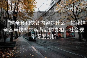 “嫖全套和快餐內容是什么”揭秘嫖全套與快餐內容背后的真相，社會(huì )現象深度剖析