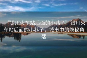 “銀川火車(chē)站后面的小巷子”銀川火車(chē)站后面的小巷子，城市中的隱秘角落
