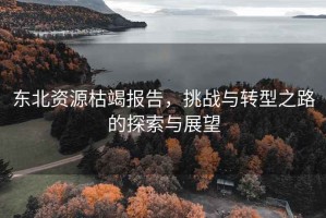 東北資源枯竭報告，挑戰與轉型之路的探索與展望