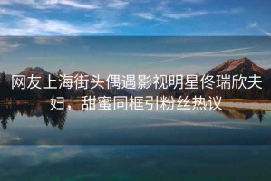 網(wǎng)友上海街頭偶遇影視明星佟瑞欣夫婦，甜蜜同框引粉絲熱議