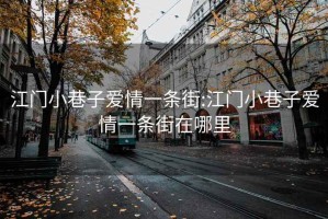 江門(mén)小巷子愛(ài)情一條街:江門(mén)小巷子愛(ài)情一條街在哪里