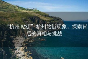 “杭州 站街”杭州站街現象，探索背后的真相與挑戰