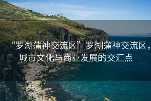 “羅湖蒲神交流區”羅湖蒲神交流區，城市文化與商業(yè)發(fā)展的交匯點(diǎn)
