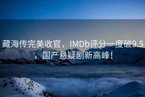 藏海傳完美收官，IMDb評分一度破9.5，國產(chǎn)懸疑劇新高峰！