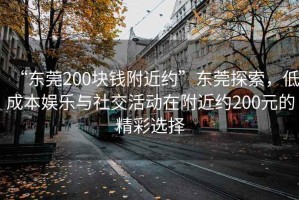 “東莞200塊錢(qián)附近約”東莞探索，低成本娛樂(lè )與社交活動(dòng)在附近約200元的精彩選擇