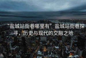“鹽城站街巷哪里有”鹽城站街巷探尋，歷史與現代的交融之地