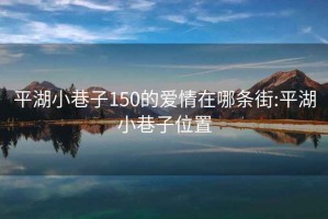 平湖小巷子150的愛(ài)情在哪條街:平湖小巷子位置