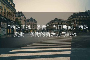 “西站賣(mài)批一條街”當日新聞，西站賣(mài)批一條街的新活力與挑戰