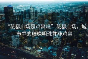 “花都廣場(chǎng)是雞窩嗎”花都廣場(chǎng)，城市中的璀璨明珠并非雞窩