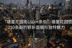 “塘廈花園街150一條街”塘廈花園街150條街的嶄新面貌與獨特魅力