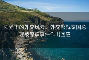 陽(yáng)光下的外交風(fēng)云，外交部就泰國總理被停職事件作出回應