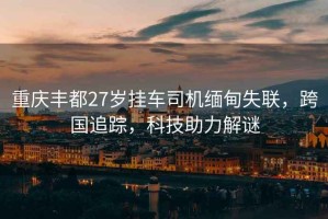 重慶豐都27歲掛車(chē)司機緬甸失聯(lián)，跨國追蹤，科技助力解謎