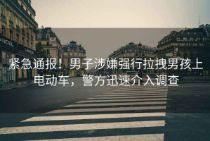 緊急通報！男子涉嫌強行拉拽男孩上電動(dòng)車(chē)，警方迅速介入調查