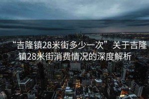 “吉隆鎮28米街多少一次”關(guān)于吉隆鎮28米街消費情況的深度解析