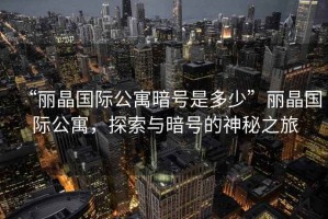“麗晶國際公寓暗號是多少”麗晶國際公寓，探索與暗號的神秘之旅