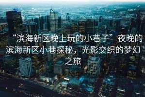 “濱海新區晚上玩的小巷子”夜晚的濱海新區小巷探秘，光影交織的夢(mèng)幻之旅