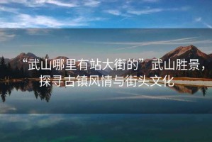 “武山哪里有站大街的”武山勝景，探尋古鎮風(fēng)情與街頭文化