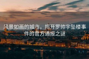 風(fēng)景如畫(huà)的城市，揭開(kāi)羅帥宇墜樓事件的官方通報之謎