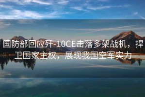 國防部回應殲-10CE擊落多架戰機，捍衛國家主權，展現我國空軍實(shí)力