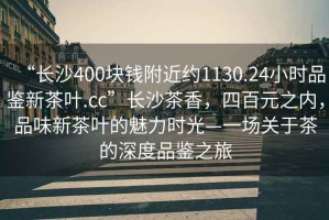 “長(cháng)沙400塊錢(qián)附近約1130.24小時(shí)品鑒新茶葉.cc”長(cháng)沙茶香，四百元之內，品味新茶葉的魅力時(shí)光—一場(chǎng)關(guān)于茶的深度品鑒之旅