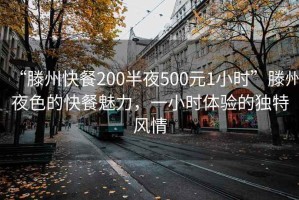 “滕州快餐200半夜500元1小時(shí)”滕州夜色的快餐魅力，一小時(shí)體驗的獨特風(fēng)情