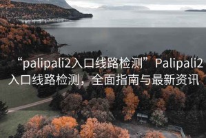 “palipali2入口線(xiàn)路檢測”P(pán)alipali2入口線(xiàn)路檢測，全面指南與最新資訊
