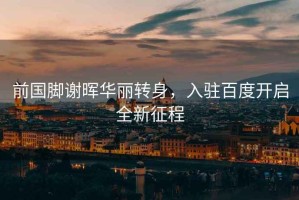 前國腳謝暉華麗轉身，入駐百度開(kāi)啟全新征程