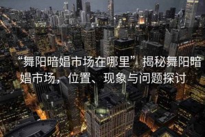 “舞陽(yáng)暗娼市場(chǎng)在哪里”揭秘舞陽(yáng)暗娼市場(chǎng)，位置、現象與問(wèn)題探討