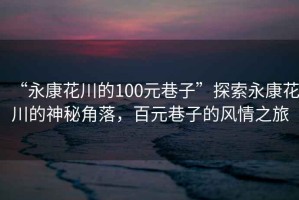 “永康花川的100元巷子”探索永康花川的神秘角落，百元巷子的風(fēng)情之旅