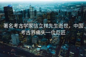 著(zhù)名考古學(xué)家信立祥先生逝世，中國考古界痛失一位巨匠