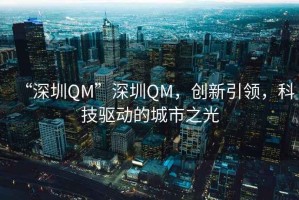 “深圳QM”深圳QM，創(chuàng  )新引領(lǐng)，科技驅動(dòng)的城市之光