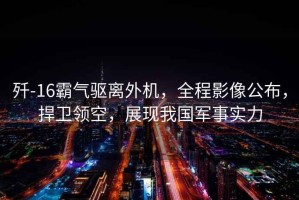 殲-16霸氣驅離外機，全程影像公布，捍衛領(lǐng)空，展現我國軍事實(shí)力
