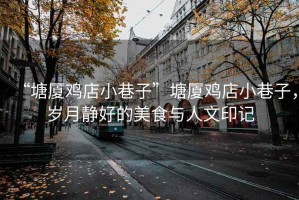 “塘廈雞店小巷子”塘廈雞店小巷子，歲月靜好的美食與人文印記